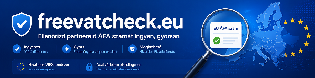 freevatcheck.eu - AFA ellenorzes