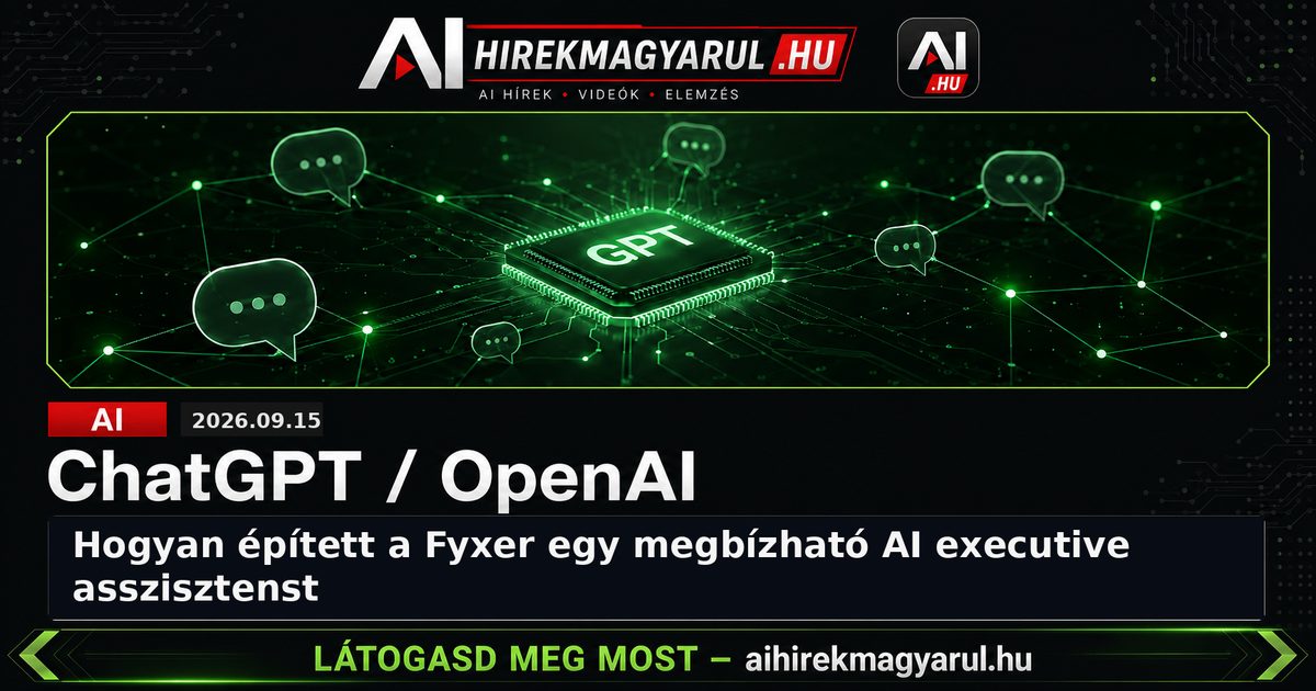 Hogyan épített a Fyxer egy megbízható AI executive asszisztenst