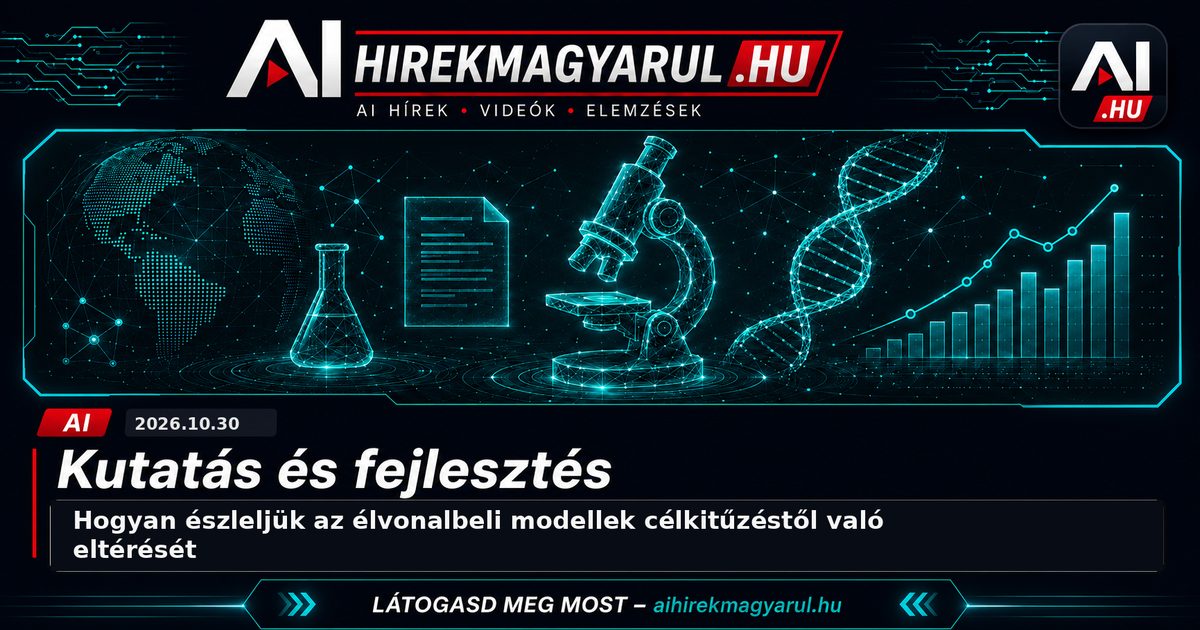 Hogyan észleljük az élvonalbeli modellek célkitűzéstől való eltérését