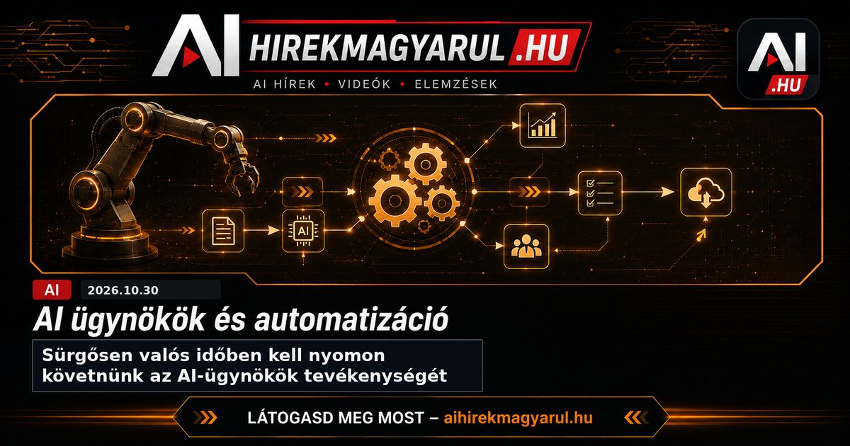 Sürgősen valós időben kell nyomon követnünk az AI-ügynökök tevékenységét